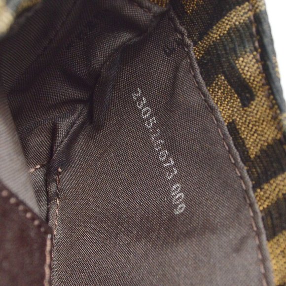Fendi Brown Zucca Handbag - Picture 5 of 8